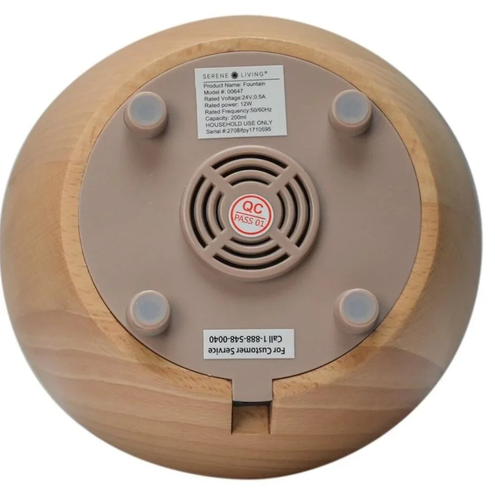 Brand New GreenAir “Serene Living Fountain” Ultrasonic Essential Oil Diffuser